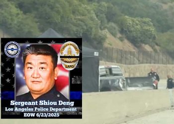 “교통사고 피해자 돕다 참변 … 405번 Fwy서 LAPD 경관 참극”