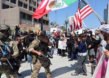 이민단속, LA서 오렌지 카운티로 확대 … OC서도 밤샘 항의시위 격화