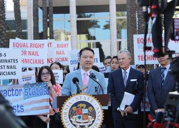 네일살롱 여성 근로자들, 캘리포니아 주정부 상대 집단소송 제기