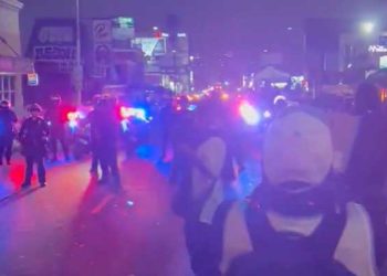 LA 이민 시위대, 한인타운 진출 … 한인들 초긴장 “33년 전 악몽 떠올라”