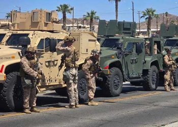 LA 다운타운 곳곳 해병대 700명 배치 … 시위 갈수록 격화