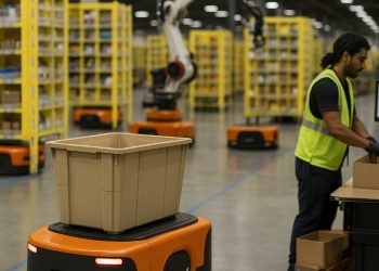 “아마존 로봇 100만 대 돌파…직원 156만 명 곧 추월”