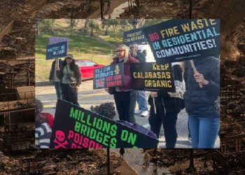 LA산불 잔해 석면 공포 확산 … “거짓말에 속아” 주민 분노 폭발