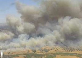 중가주 로스 파드레스 내셔널 포리스트, 대형산불 빠르게 확산 중