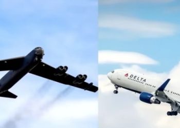 “창밖에 B-52” … 미 폭격기, 여객기와 충돌할 뻔..