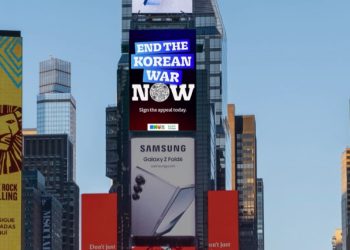 한국전쟁 정전협정 72년 … 타임스스퀘어에 ‘평화의 영상’