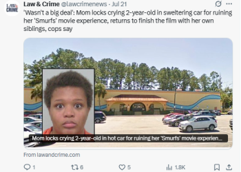 “영화 보는데 방해”…찜통 차에 딸 방치, 철 없는 10대 엄마