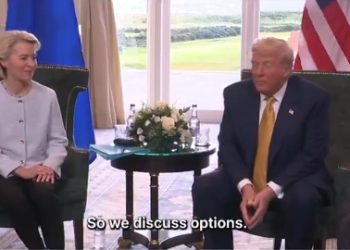 美·EU 상호관세 절반 낮춘 15% … 6000억 달러 대미 투자