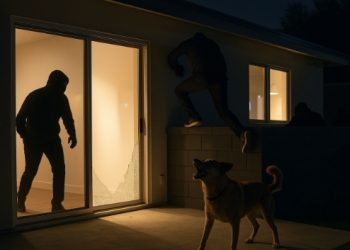 “경비원 3명 있었지만 정작 강도 막은 건 반려견”