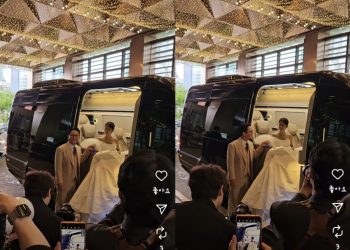 코미디언 김준호-김지민 초호화 결혼식