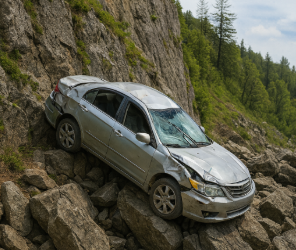 절정의 순간 천국으로…차량 성관계 중 절벽 곤두박질 사망