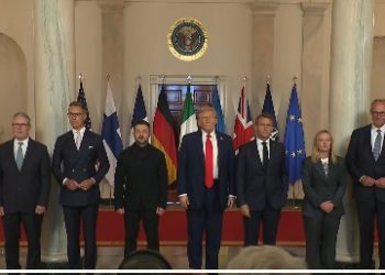 유럽 정상 7명 초유의 백악관 집결…젤렌스키 지원 총력전