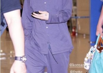 지드래곤 공항 패션 알고 보니 ‘일등석 잠옷’