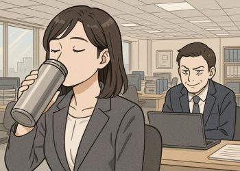 직장동료 여성 물통에 정액 넣어 마시게 한 50대 남성