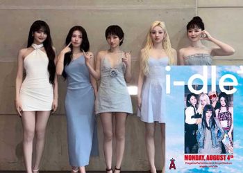 K-팝 걸그룹 ‘아이들’, LA 앤절스 구장 출격.