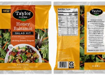 허니 발사믹 샐러드 키트 리콜 .. 즉시 폐기