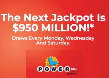 이번 주말 대박 잭팟 터지나? … 사상 6번째 액수 9억 5천만 달러