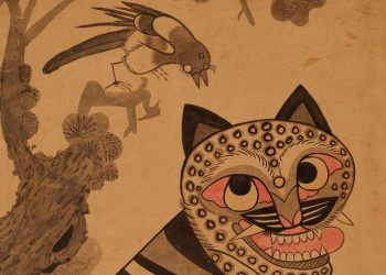 리움미술관, 430년 전 ‘까치호랑이’(호작도) 최초 공개