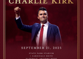 찰리 커크 장례식, 21일 6만 3천명 대규모 경기장서 … 경호 비상