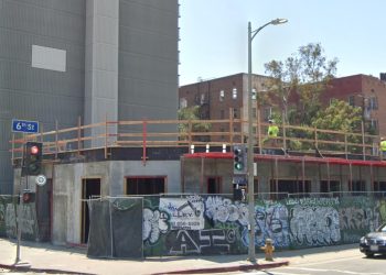 한인타운 6가 주유소 자리에 아파트 들어선다