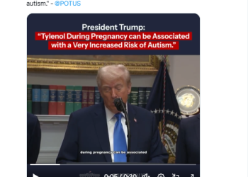 “임신 중 타이레놀 복용 자폐증 초래” … FDA 통보할 것”