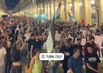 이탈리아서 ‘팔레스타인 해방’ 수만명 시위…81개 도시서 “봉쇄하라”시위