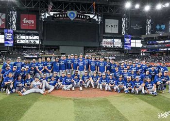 다저스 디비전 4연패 확정 … 오타니, 시즌 개인 최다홈런