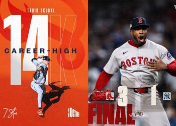 MLB 보스턴·디트로이트, AL 와일드카드 첫판 승리