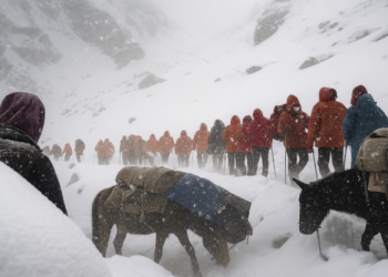 에베레스트서 등반객 1천여명 고립 .. 실종 한국인 사망
