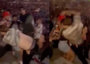 “음료수를 왜 흘려” … 남성 관객이 여성 무자비 폭행