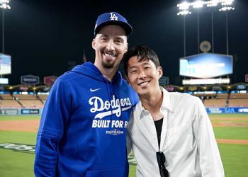 손흥민, 블레이크 스넬.. LA의 새로운 브로맨스