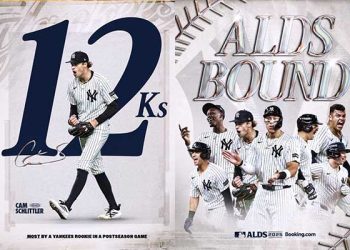 양키스, 디트로이트와 ALDS 진출…’루키’ 슐리틀러, 8이닝 12K 무실점