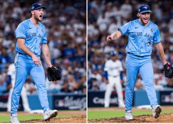 ‘1회 연타석 홈런’ 토론토, 6-1 다저스 잡았다 … WS 우승까지 ‘단1승’