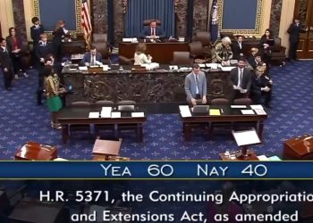 연방 상원 ‘셧다운 종료’ 예산안 통과 … 12일 하원서 표결