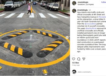 9살 아이 숨진 한인타운 4가 교차로에 미니 트래픽서클