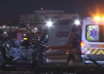 90대 노인 환자 이송 앰뷸런스, SUV와 충돌… 6명 중상