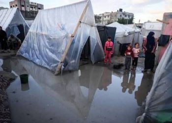 날씨도 안도와 주는 가자, ” 나흘째 홍수 주민들 극한 고통 “