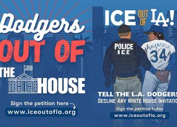 “다저스, 트럼프 초청 거부해야” … 이민자 단체 강력히 요구
