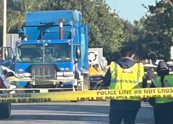 쓰레기 트럭 치인 여성, 참혹한 죽음 … 등교길 주민들 큰 충격