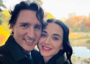 케이티 페리, 13세 연상 캐나다 전 총리 열애 공식화