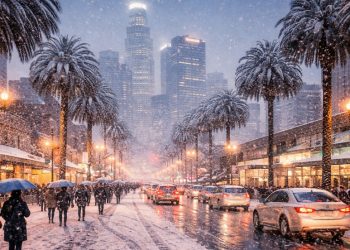 LA에 화이트 크리스마스? … 캘리포니아 전역 성탄 전후 폭우·폭설 가능성