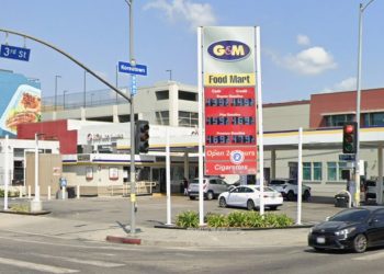 한인타운 3가 주유소 인근 강도 피습 .. 칼에 목 찔려