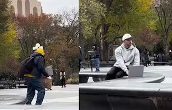 뉴욕 공원에 노트북 뒀더니 5분만에 도난…사회실험 화제
