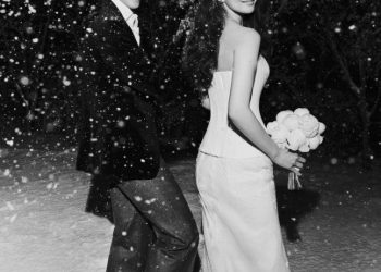 함박눈 축복 결혼 신민아-김우빈 … 결혼식 앞두고 3억 기부