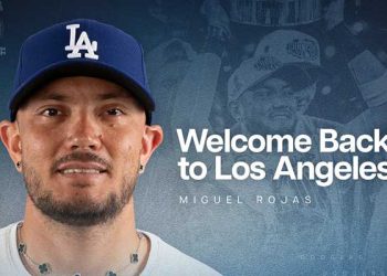 로하스, 다저스서 마지막 시즌 보낸다…1년 재계약