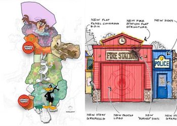 식스 플래그 매직 마운틴, 내년 ‘루니툰 랜드’로 가족구역 전면 개편