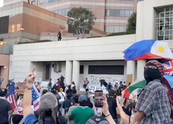 LA 도심 ‘ICE Out’시위, 폭력 난동에 강제 해산