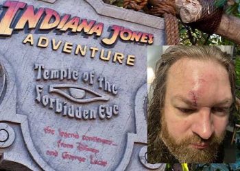 디즈니랜드 놀이기구 대기 줄에서 난투극… 아버지 머리 중상