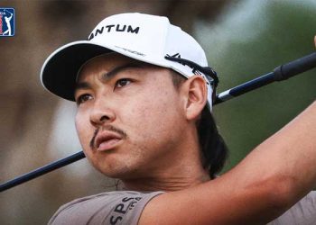 이민우, PGA 아메리칸 익스프레스 1R 공동 1위…”오늘처럼만”