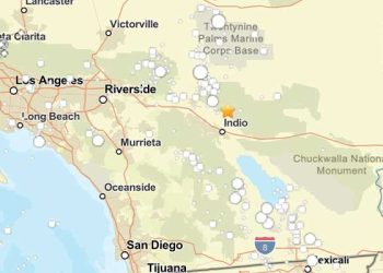 리버사이드 규모 4.9 지진  … 카운티 전역서 진동 감지